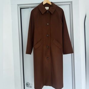 Sezane Brown Coat